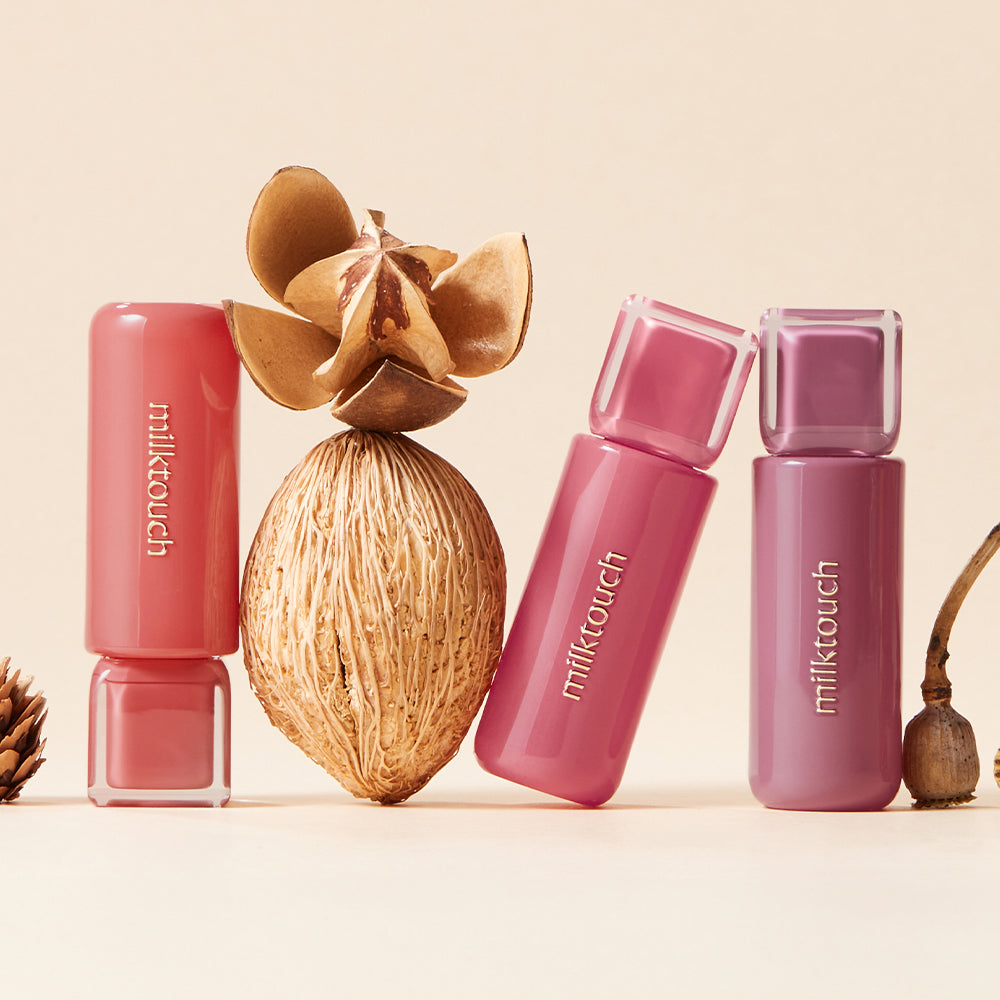 milktouch Jelly Fit Tinted Glow Tint, lip tint featuring peach apple plum and strawberry extracts, product view 8