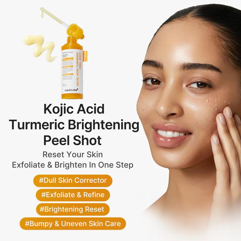 Medicube Peel Shot facial exfoliation BHA LHA PHA acids