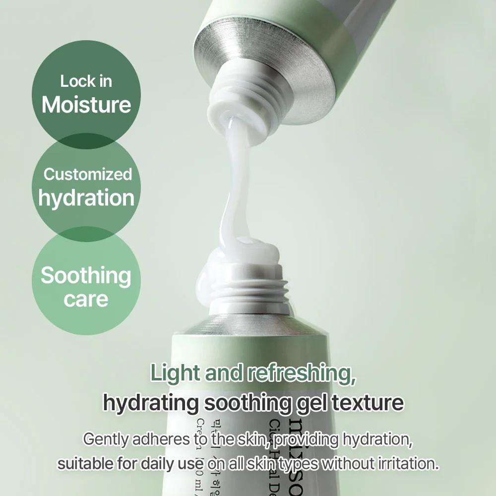 mixsoon Cica Hyal Deep Soothing Cream 50ml ingredient and benefit overview