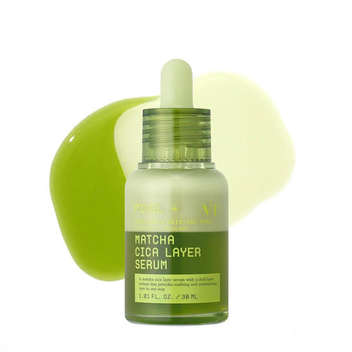 VT Cosmetics Matcha Cica Layer Serum 30ml - front