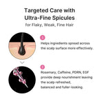 Medicube Scalp Serum 20ml packaging and applicator detail