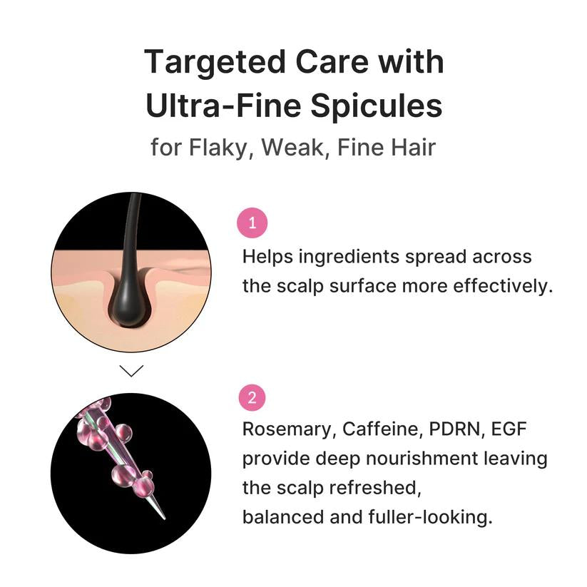 Medicube Scalp Serum 20ml packaging and applicator detail