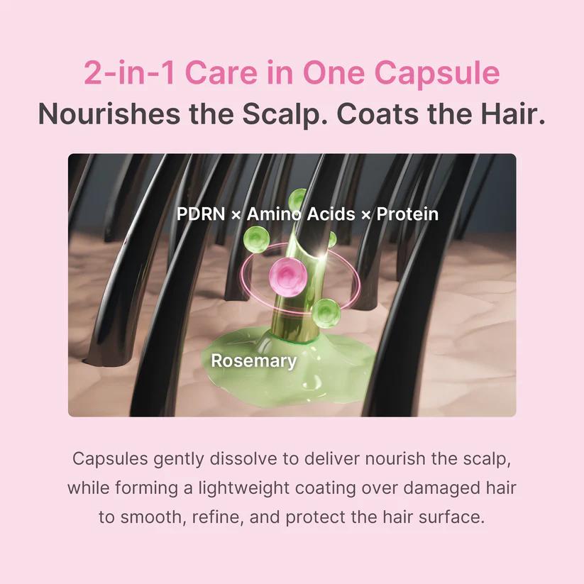 Medicube Rosemary PDRN Hair Conditioner 250ml packaging side