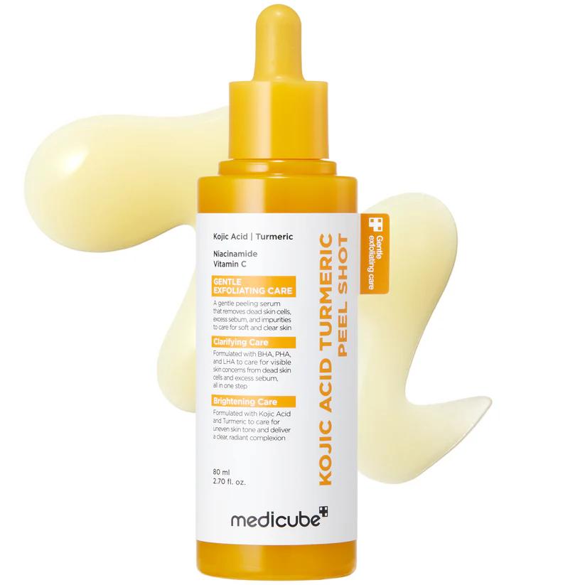 Medicube Kojic Acid Turmeric Peel Shot 80ml bottle front