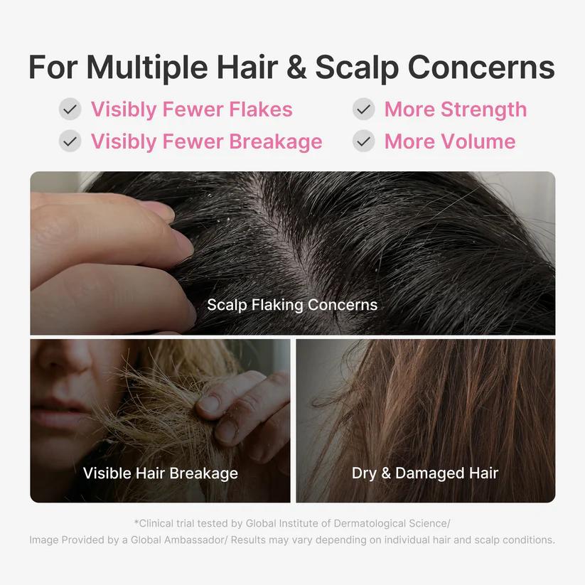 Medicube Cooling Thickening Shampoo stronger root-to-tip strands