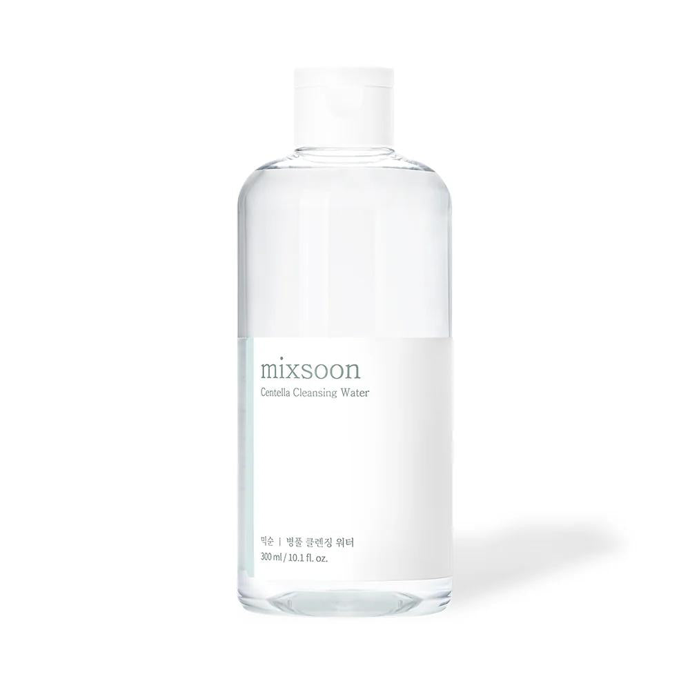 mixsoon Centella Cleansing Water 300ml cleansing water texture and finish