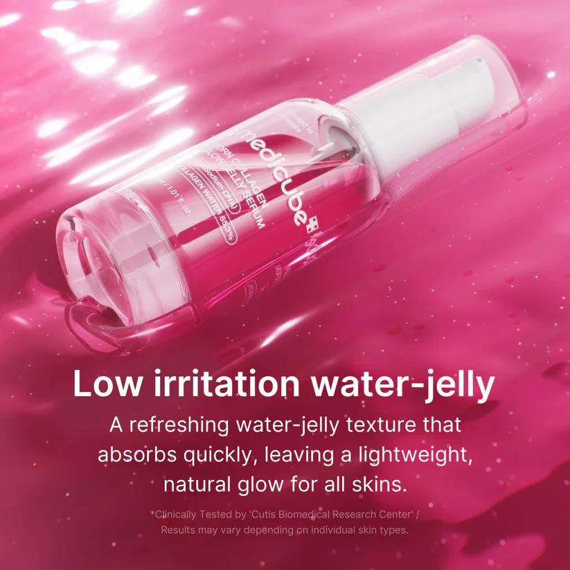 Medicube Glow Jelly Serum packaging side detail